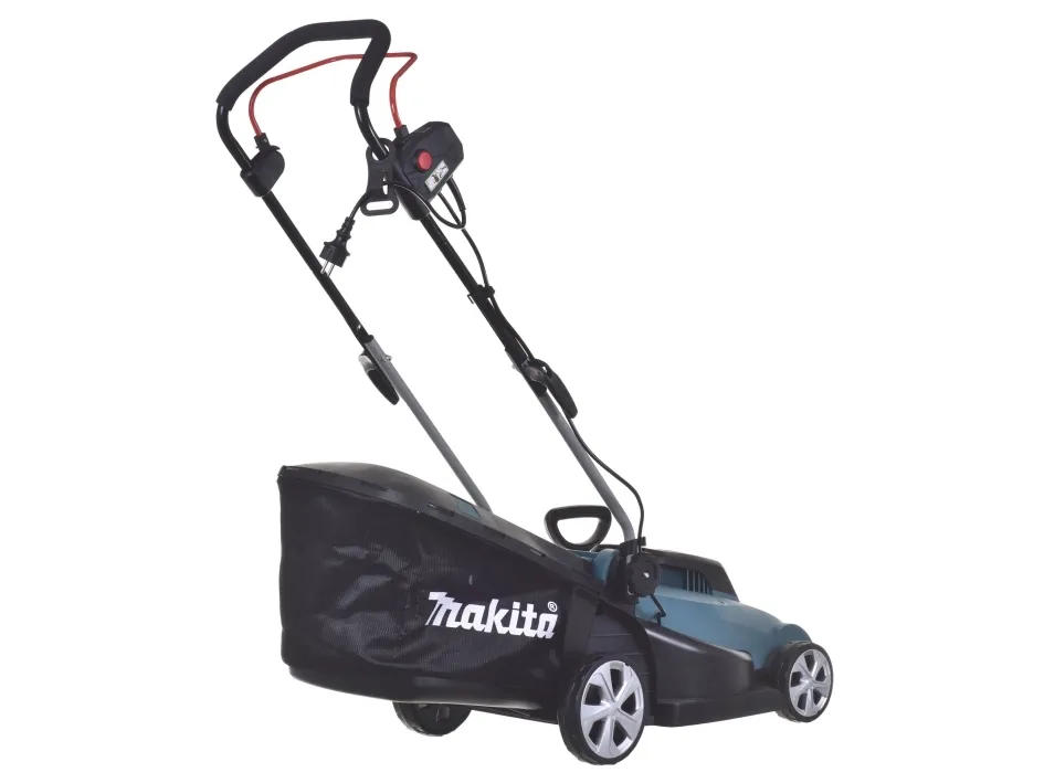 Makita ELM3720, 500 m², 37 cm, 2 cm, 5,5 cm, 40 L, 4 hjul
