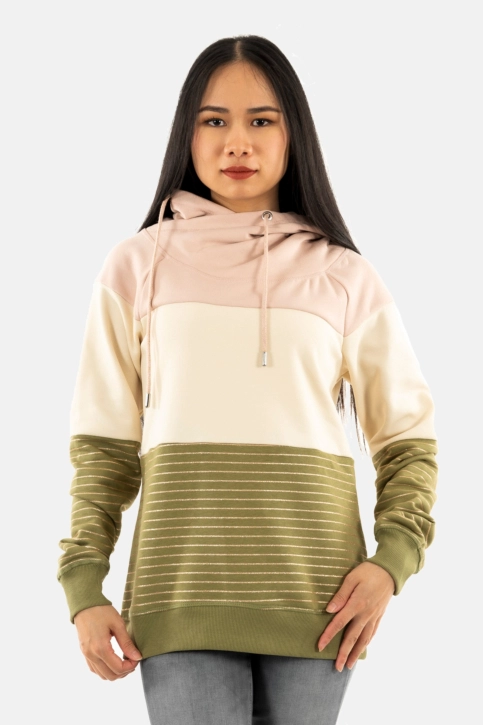Sweat only maddie rose smoke block whitecap gray+loden green