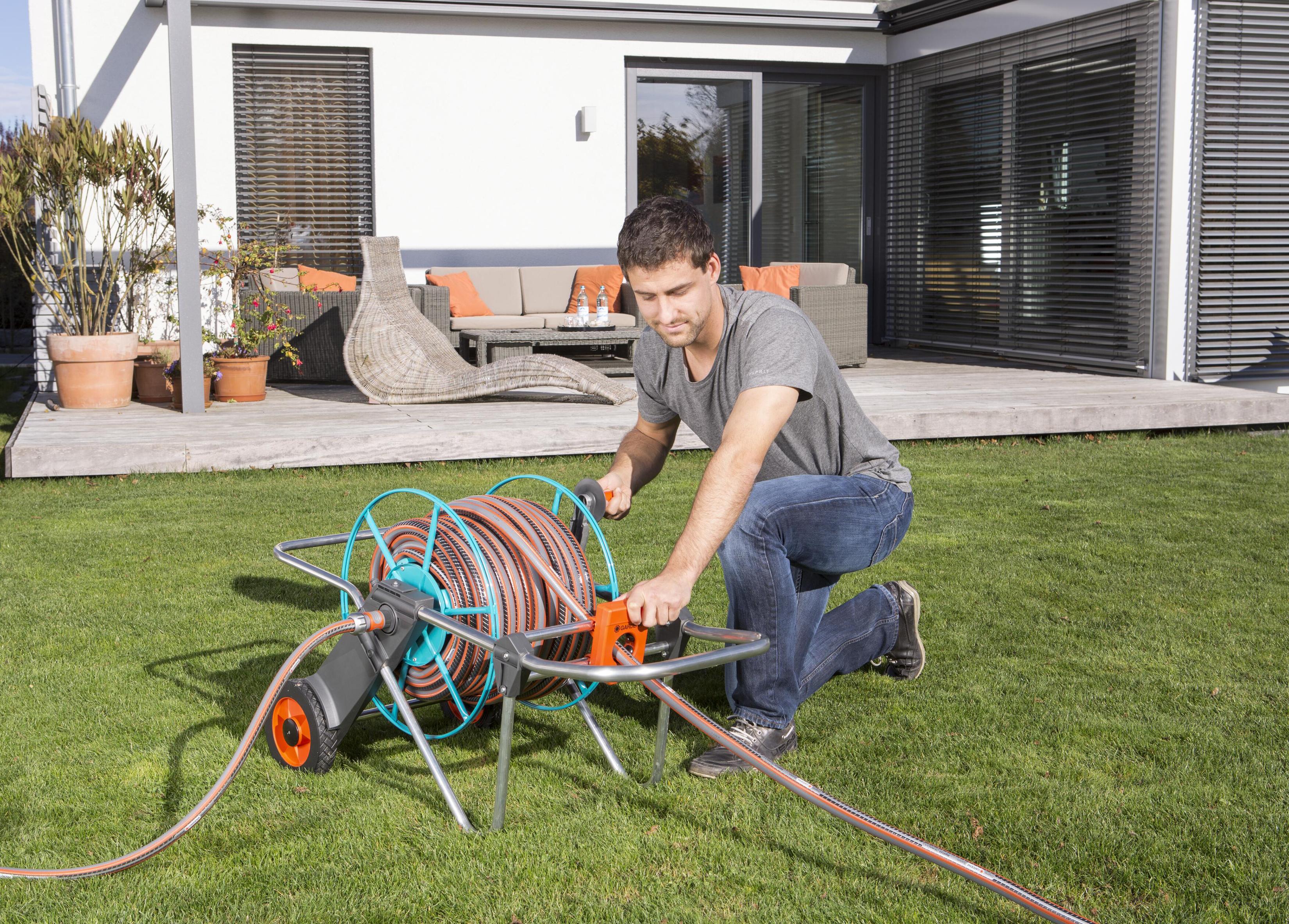 Gardena Metalslangevogn 100 m 02674-20