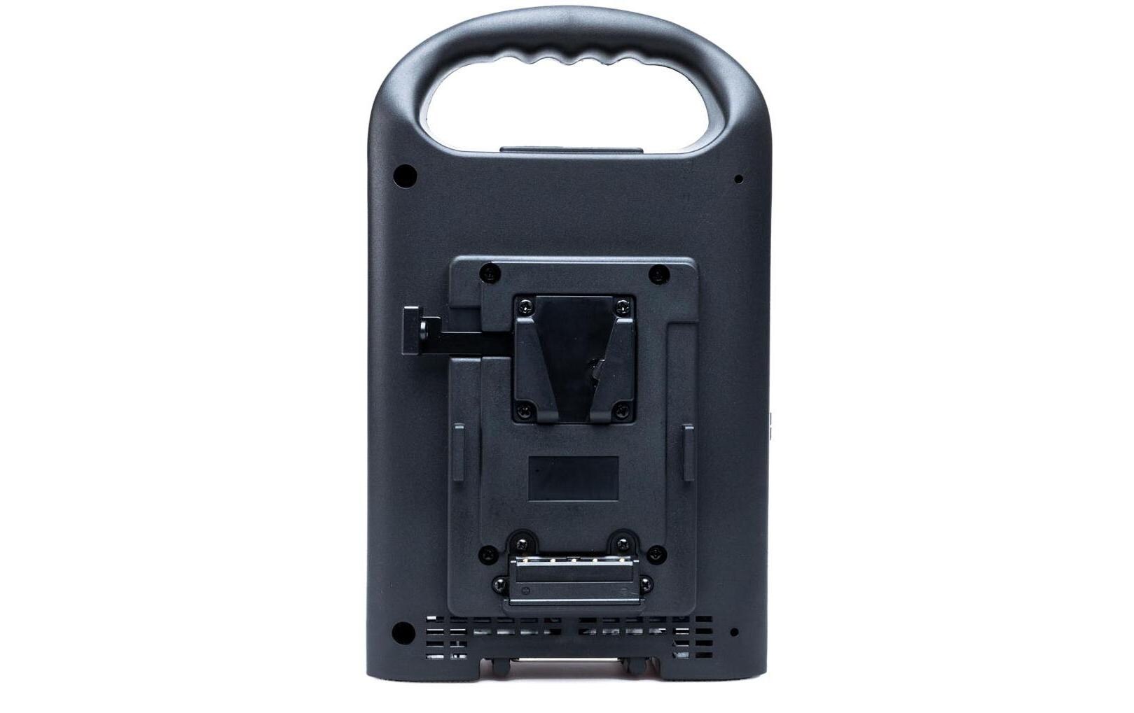 Ladegerät PL-Q280B Fast Charger V-Mount (2 Kanal)<br>Schnellladegerät mit zwei Kanälen