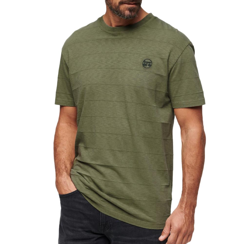 Superdry T-shirt Kaki Homme Superdry Vintage Texture