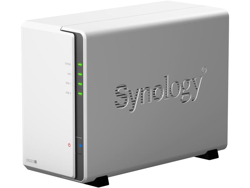 Synology NAS DS223j 2-bay NAS mit 2 Laufwerkschächten