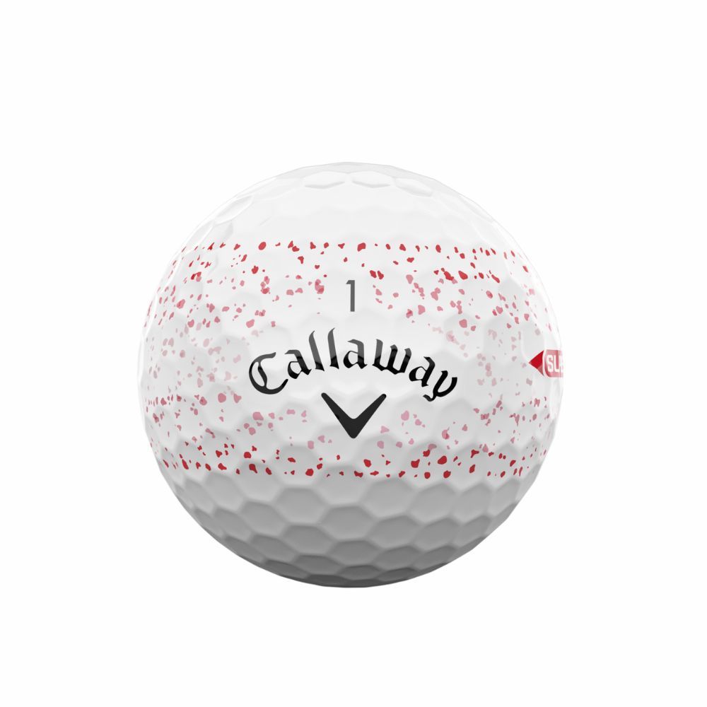 Supersoft Splatter 360 Golfball Rød