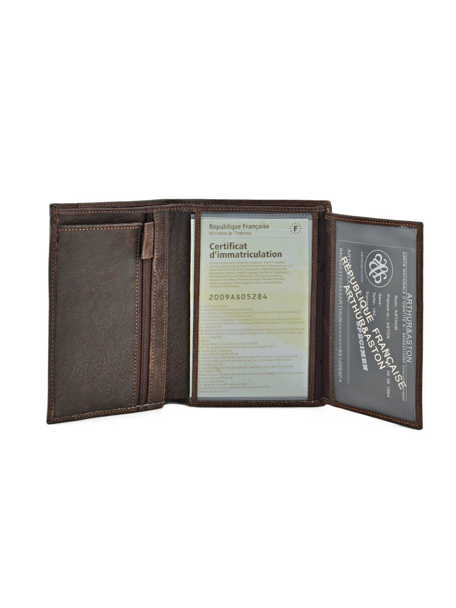 Portefeuille cuir ARTHUR & ASTON