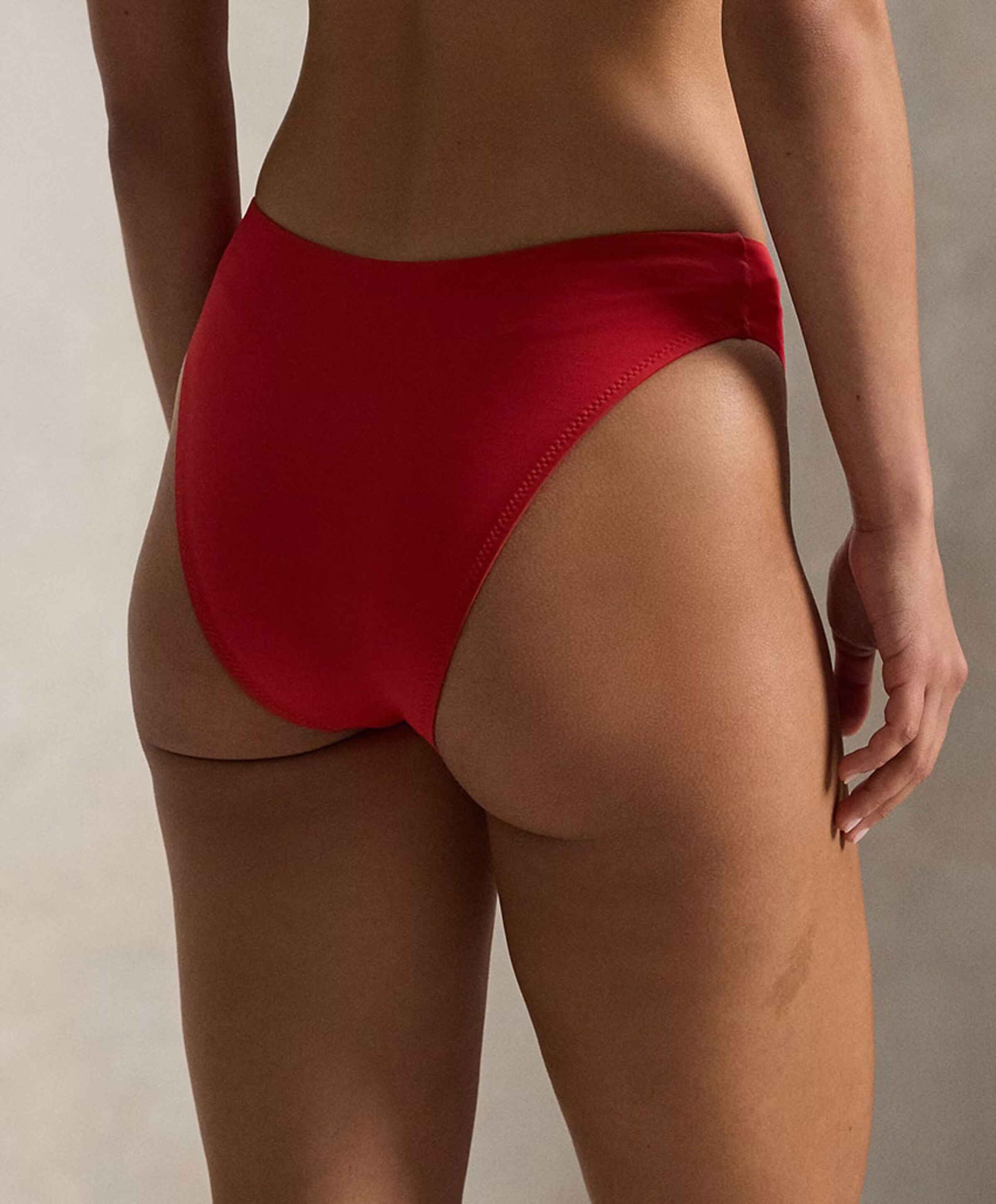 Ralph Lauren Dames bikinibroekje rood