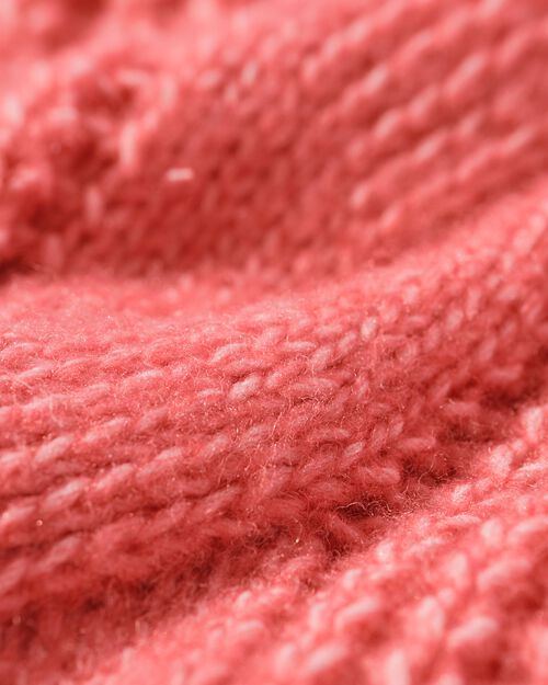 haut en maille Foxi pour femmes rose