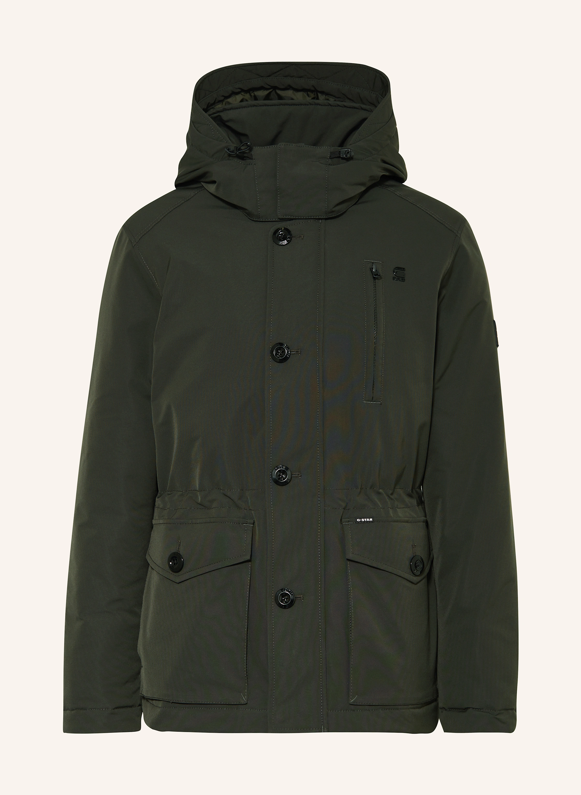 G-Star Parka VODAN mit abnehmbarer Kapuze