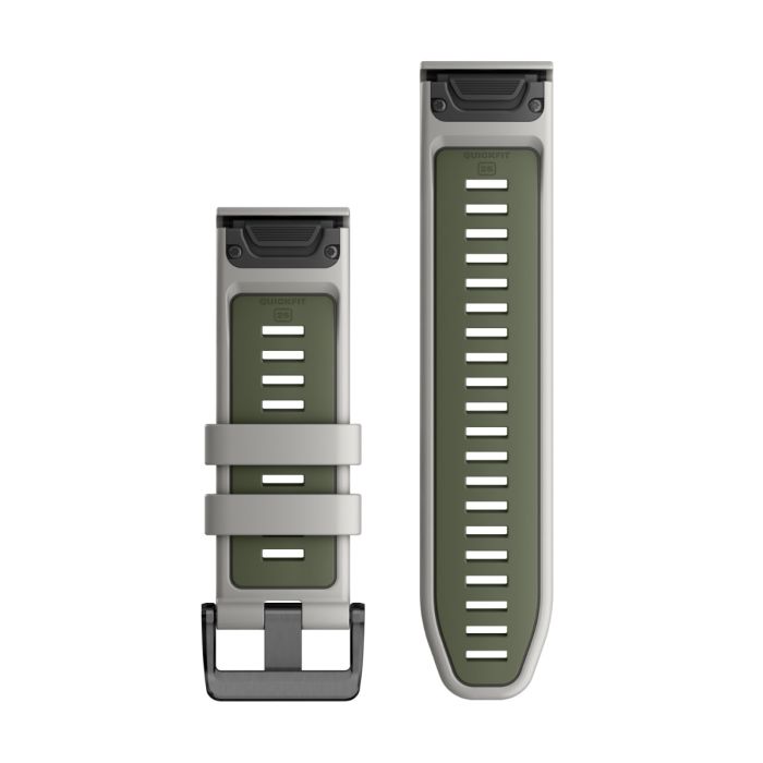 Garmin Unisex Tilbehør til ure/armbånd QuickFit® 26 Strap (Silicone) Grå