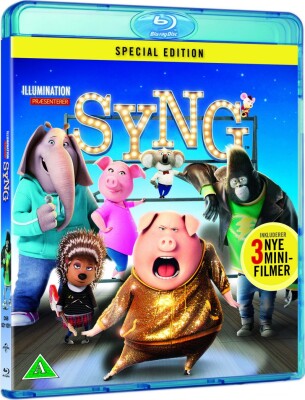 Syng 1 Film / Sing 1 - Blu-Ray