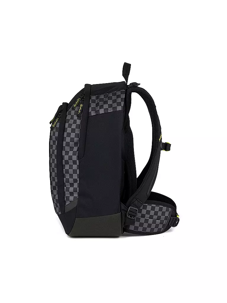 SATCH Schulrucksack Air Dark Skate schwarz