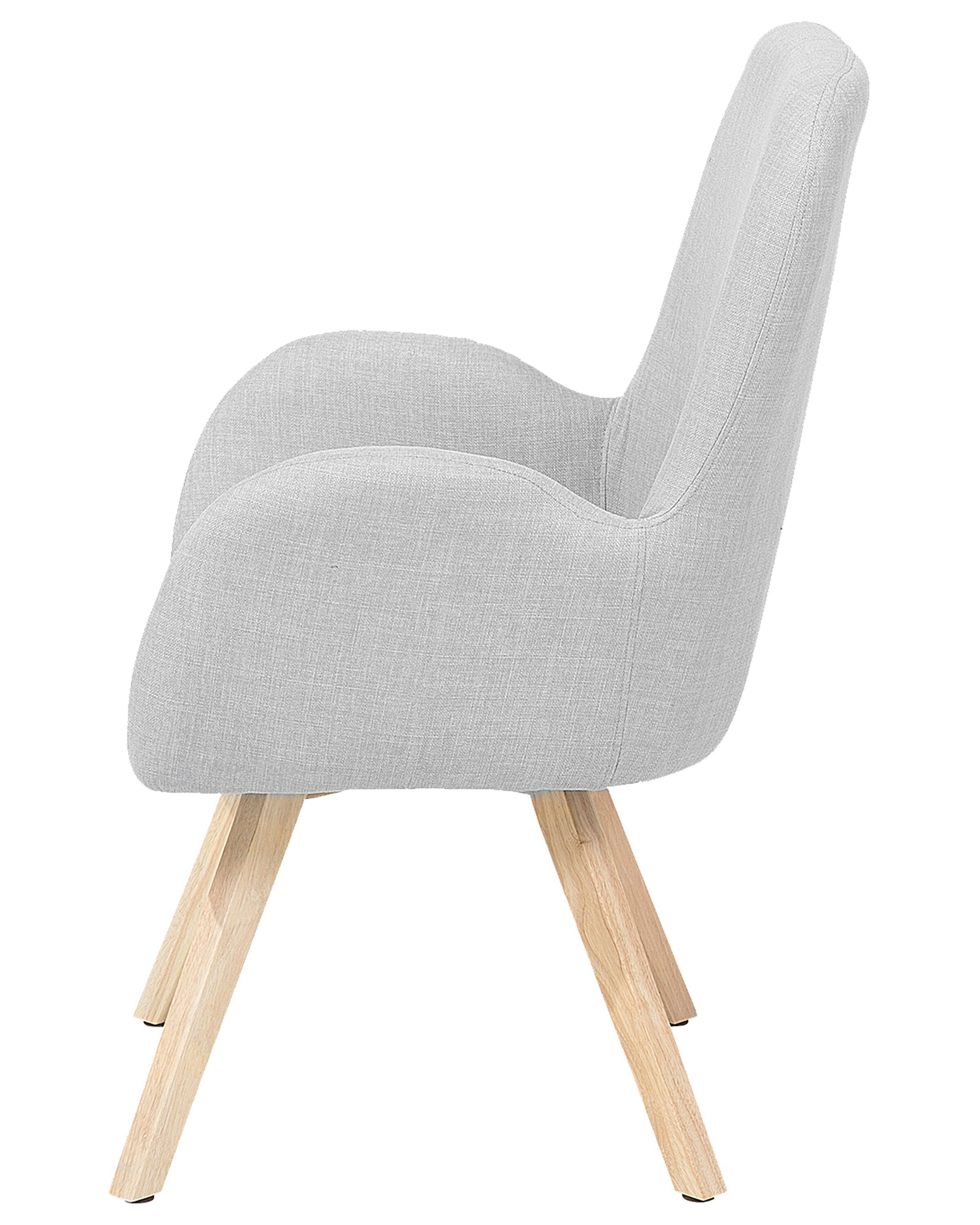 Fauteuil BJARN Stof Lichtgrijs