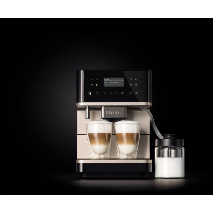 Miele Stand-Kaffeevollautomat CM 6360 MilkPerfection CleanSteelMetallic