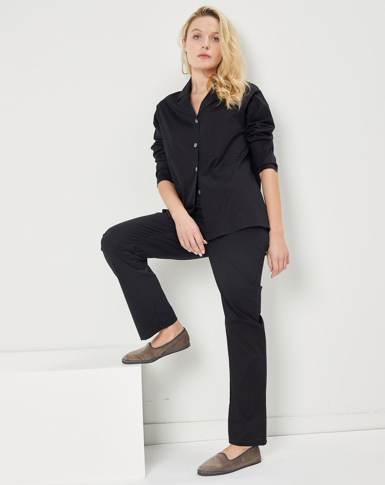 Quartier Latin Pyjama Camilla noir