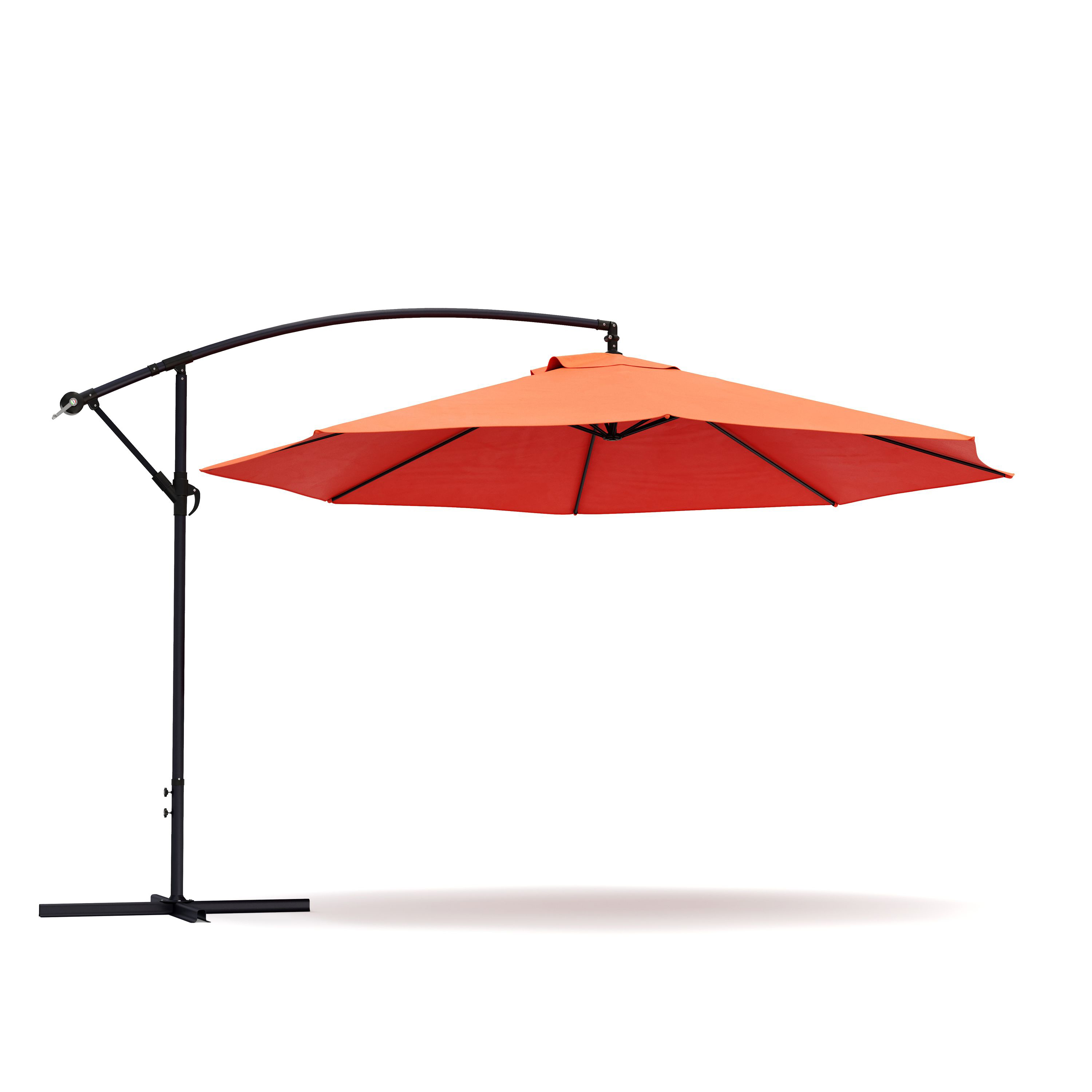 Sonnenschirm Ampelschirm SUN 350 cm orange