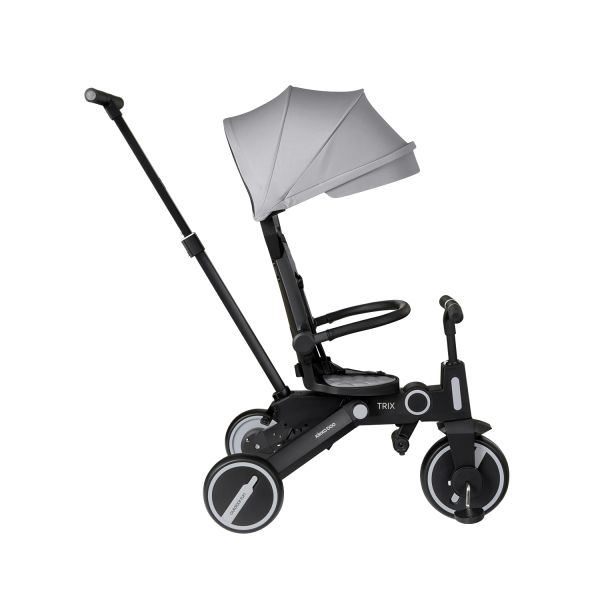 Kikkaboo Driewieler Trix Grijs 7in1