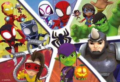 Ravensburger Spidey and His Amazing Friends Puslespill 2x24 Brikker
