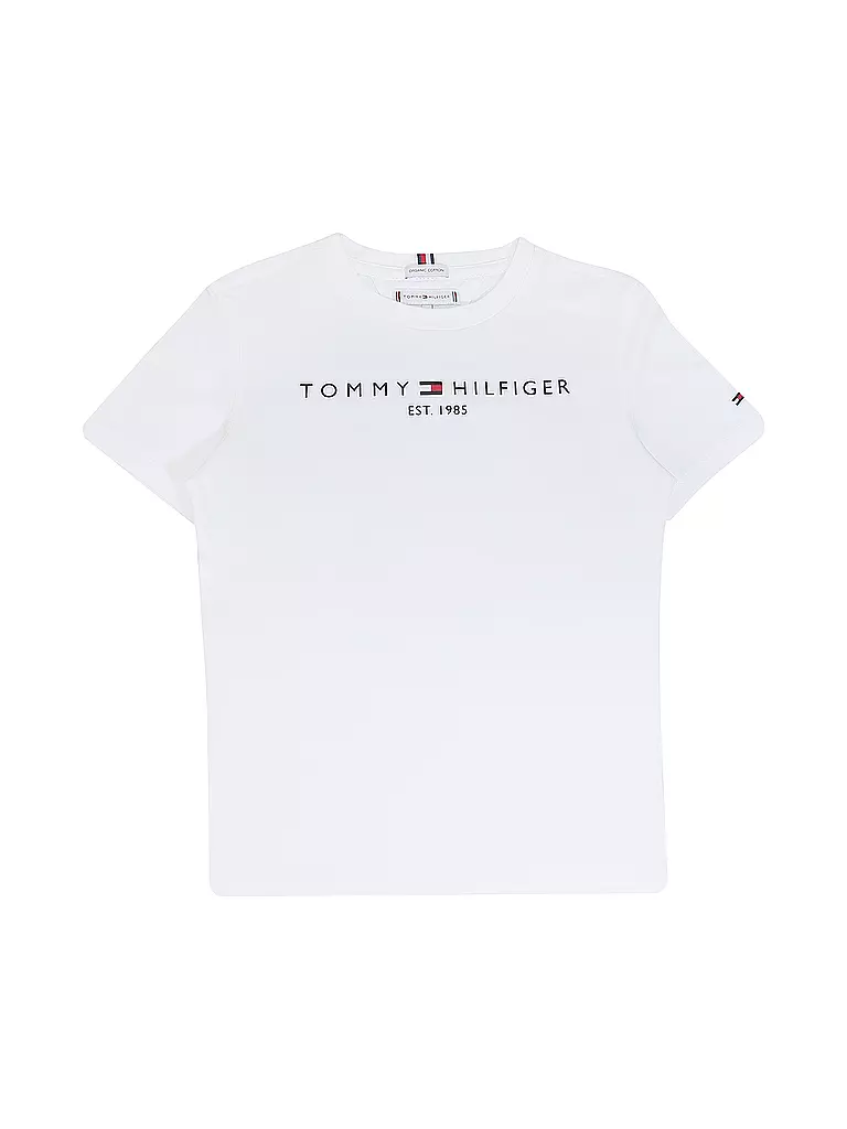 TOMMY HILFIGER Jungen T-Shirt  weiss