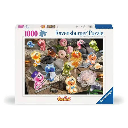 Ravensburger Puzzle - Gelini decken den Tisch, 1000 Teile