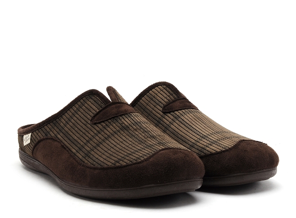 La maison de l espadrille chaussons homme 6719 6 marron