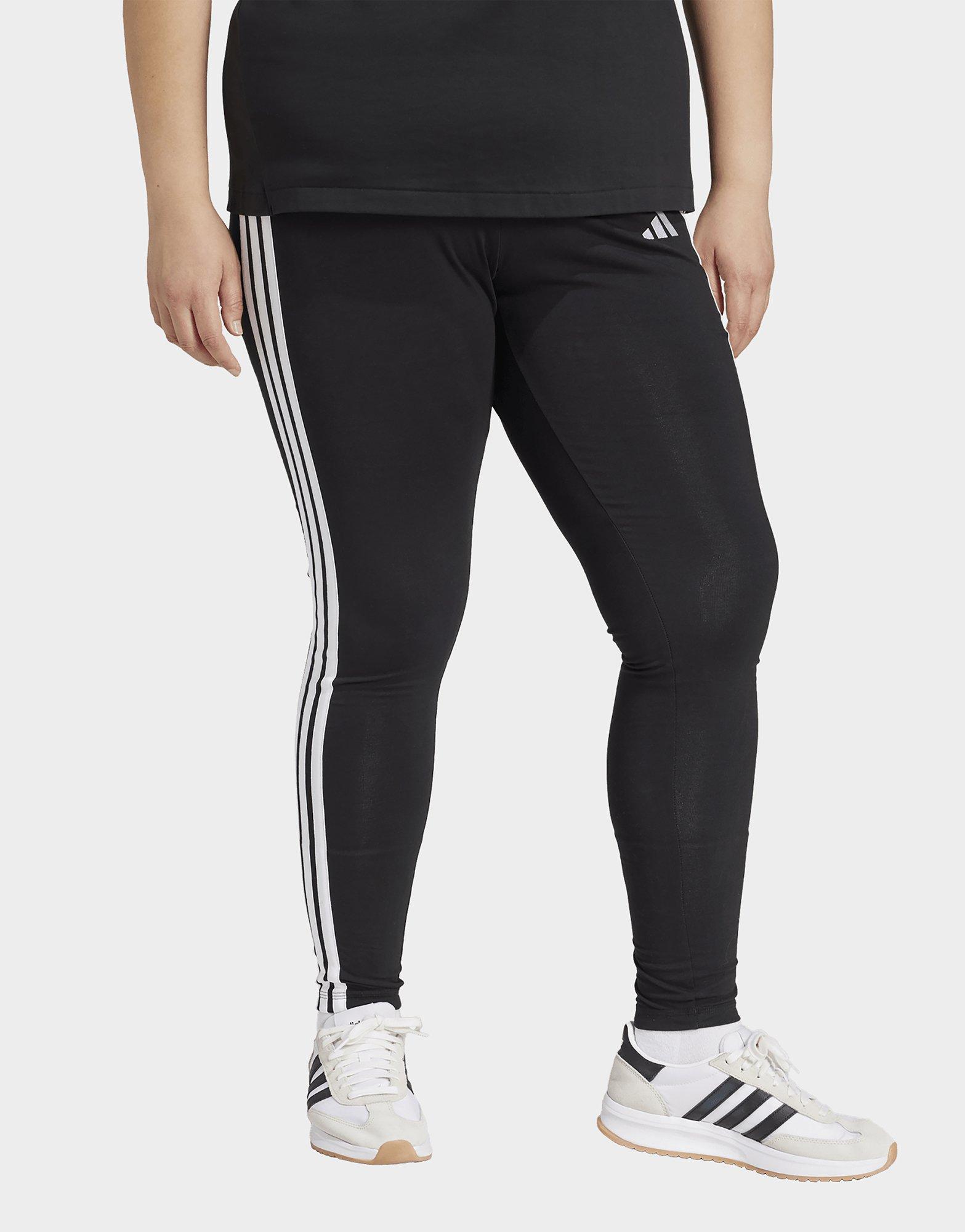 adidas Legging coton 3 bandes Essentials (Grandes tailles)
