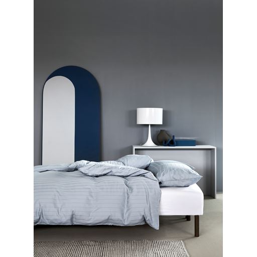 Høie Milano Sengetøj, Light Blue, 200x220 cm