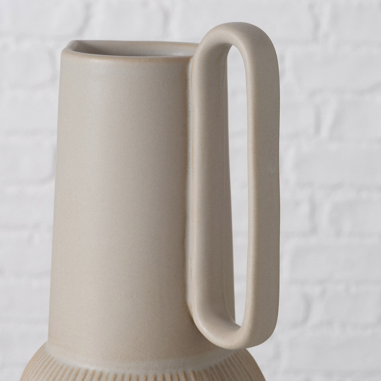 Boltze Vase Bromery vert - D.11xH.22 cm