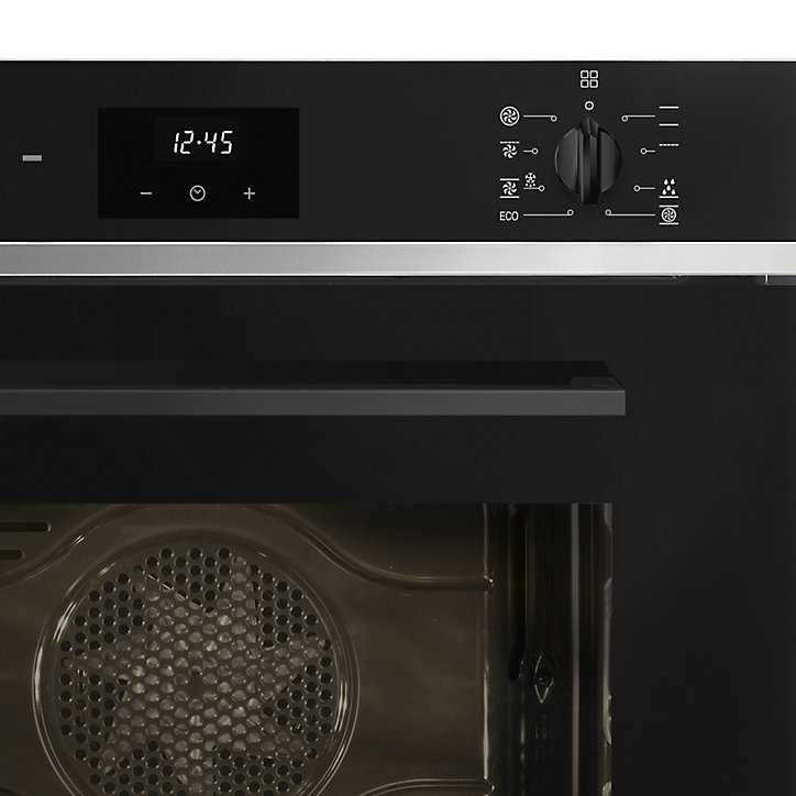 Four vapeur 70L Elementi l. 60 cm SF6400TB Smeg noir