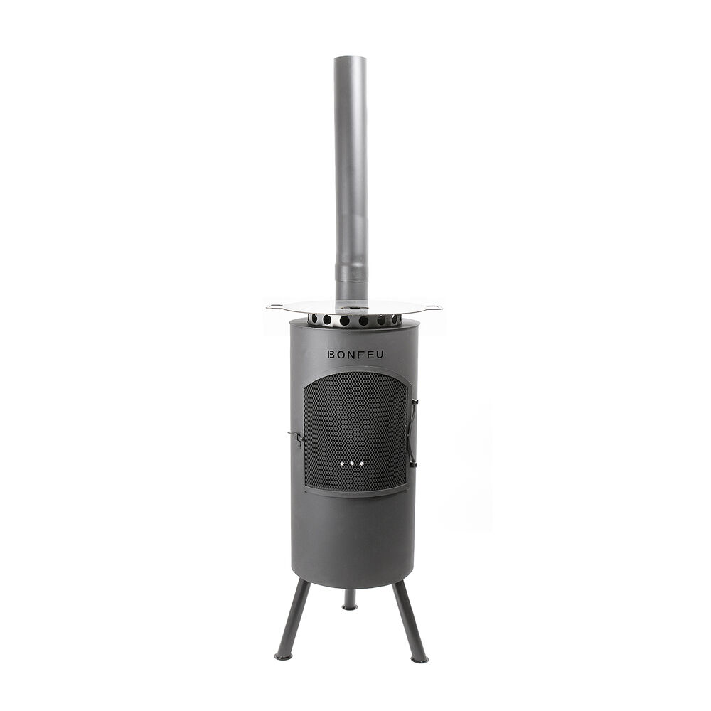 Bonfeu Bontino LP - Tuinhaard - Zwart - 35 cm