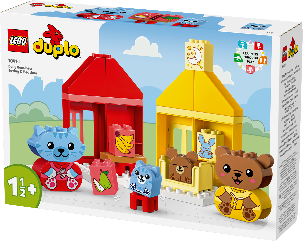 LEGO DUPLO - Dagligdagens rutiner: Spisetid og sengetid (10414)