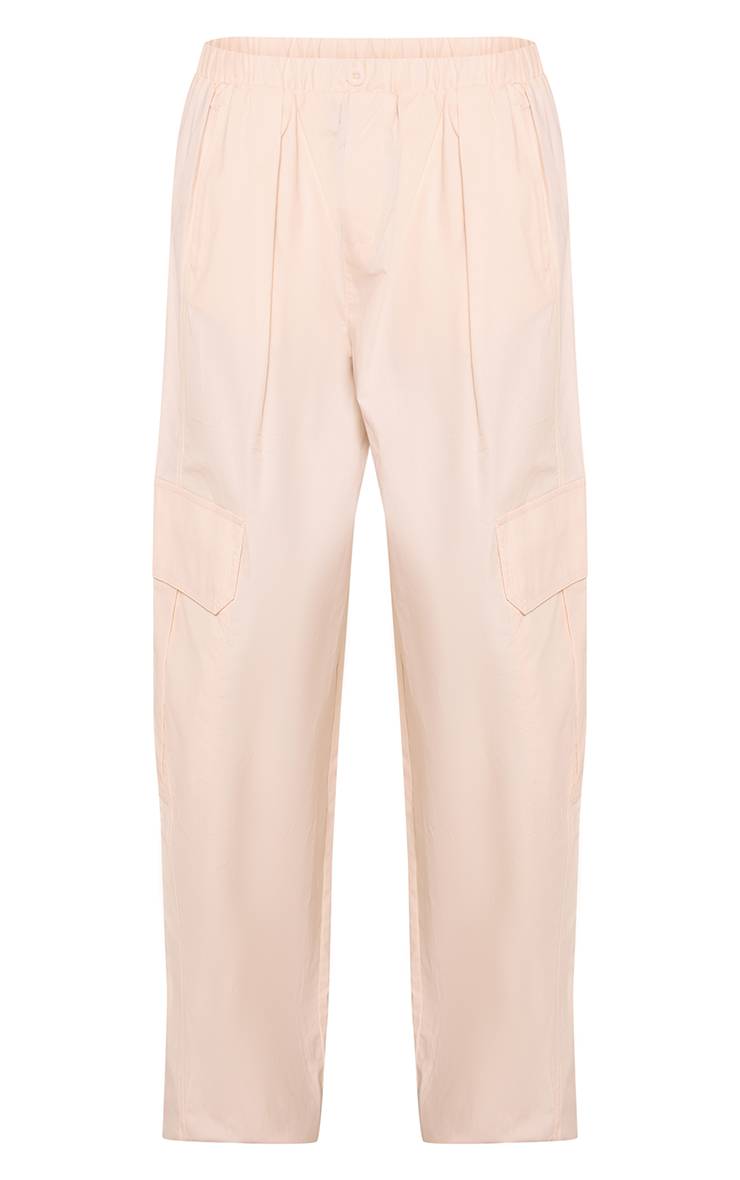 Pantalon En Coton Avec Détails De Poches Cargo