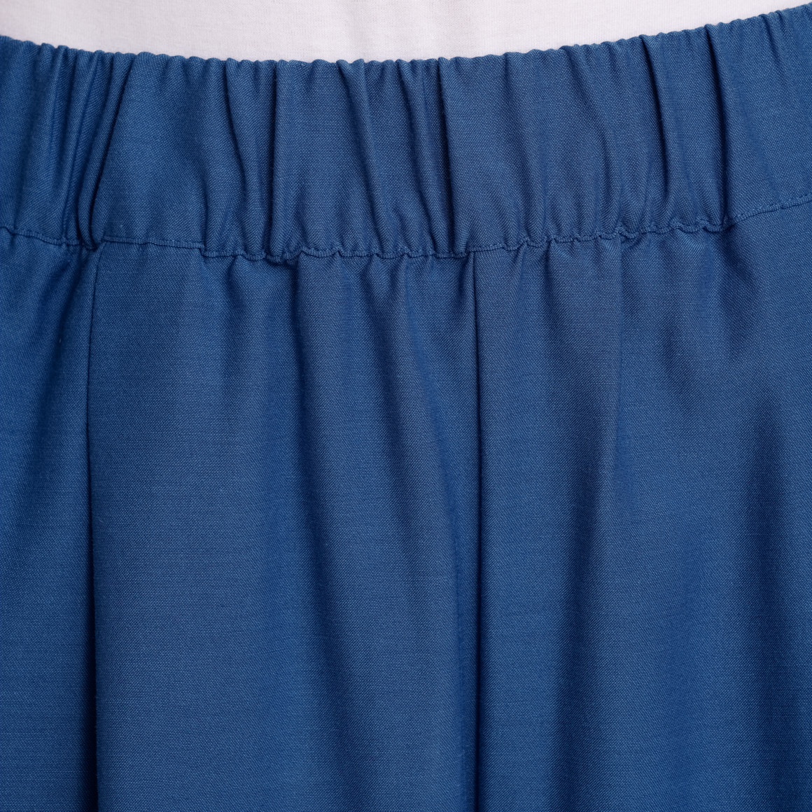Jonas Nielsen Damen Hose mit weiten Beinen blau