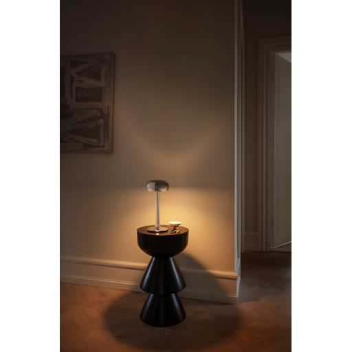 Eva Solo Emendo LED Batteri Bordlampe, Chrome