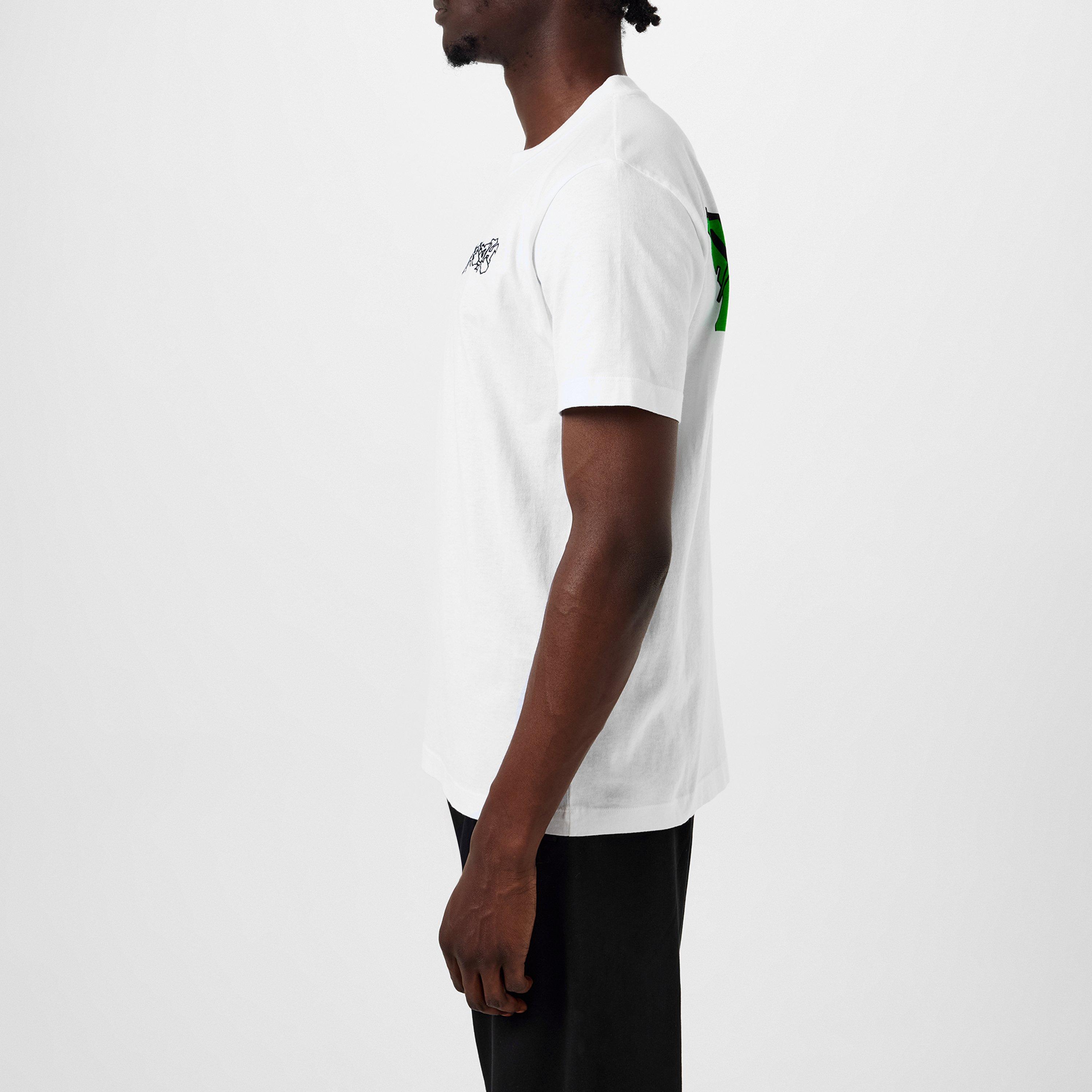 Off White Graphic Print T Shirt
