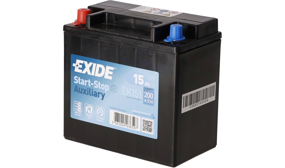 Batteri 12V 15Ah