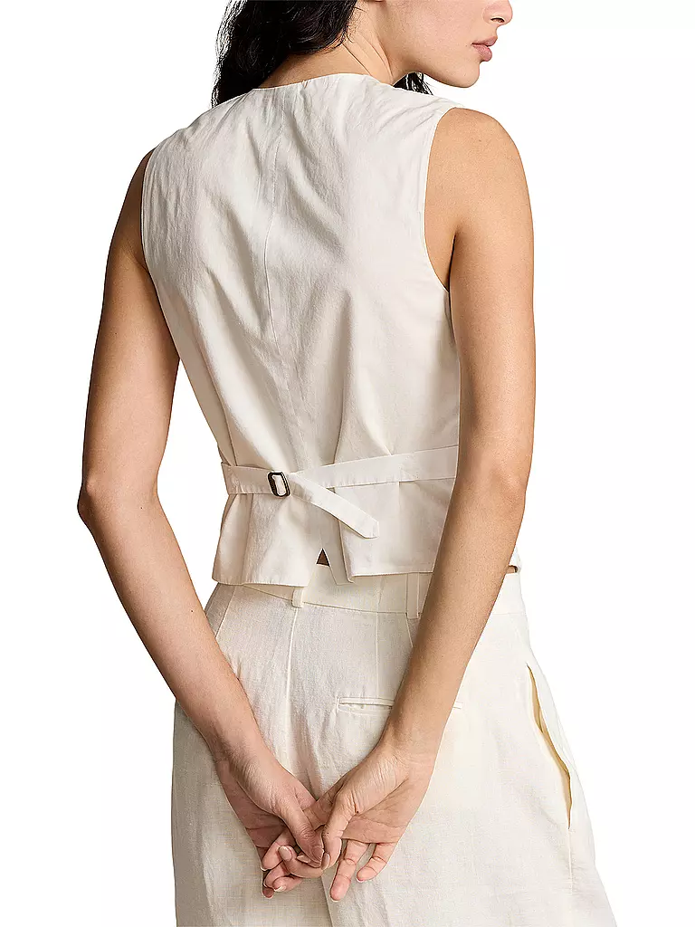 POLO RALPH LAUREN Leinengilet PAULINE weiss