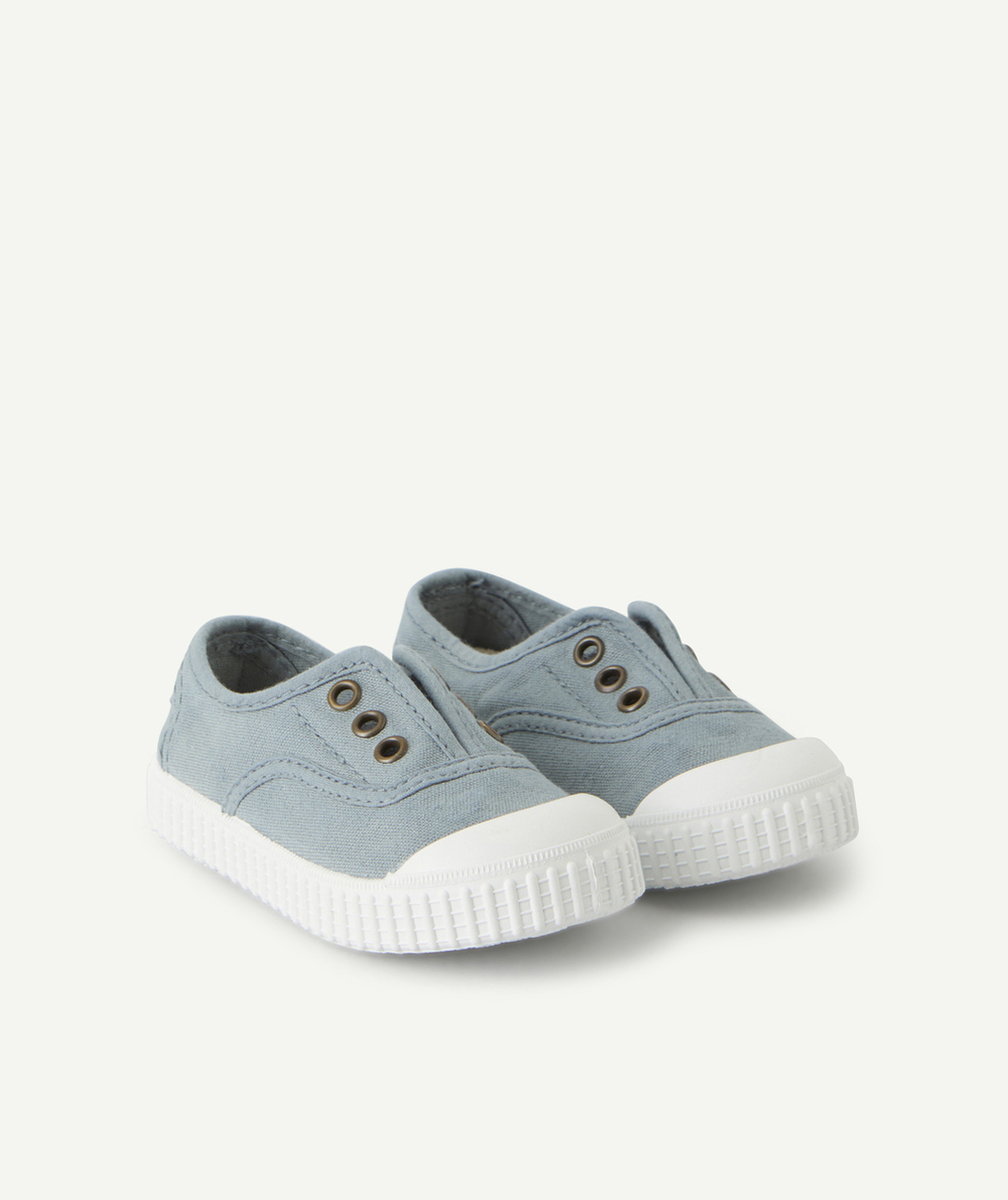 VICTORIACHAUSSURES EN TOILE DE FIBRES RECYCLÉES BLEUES