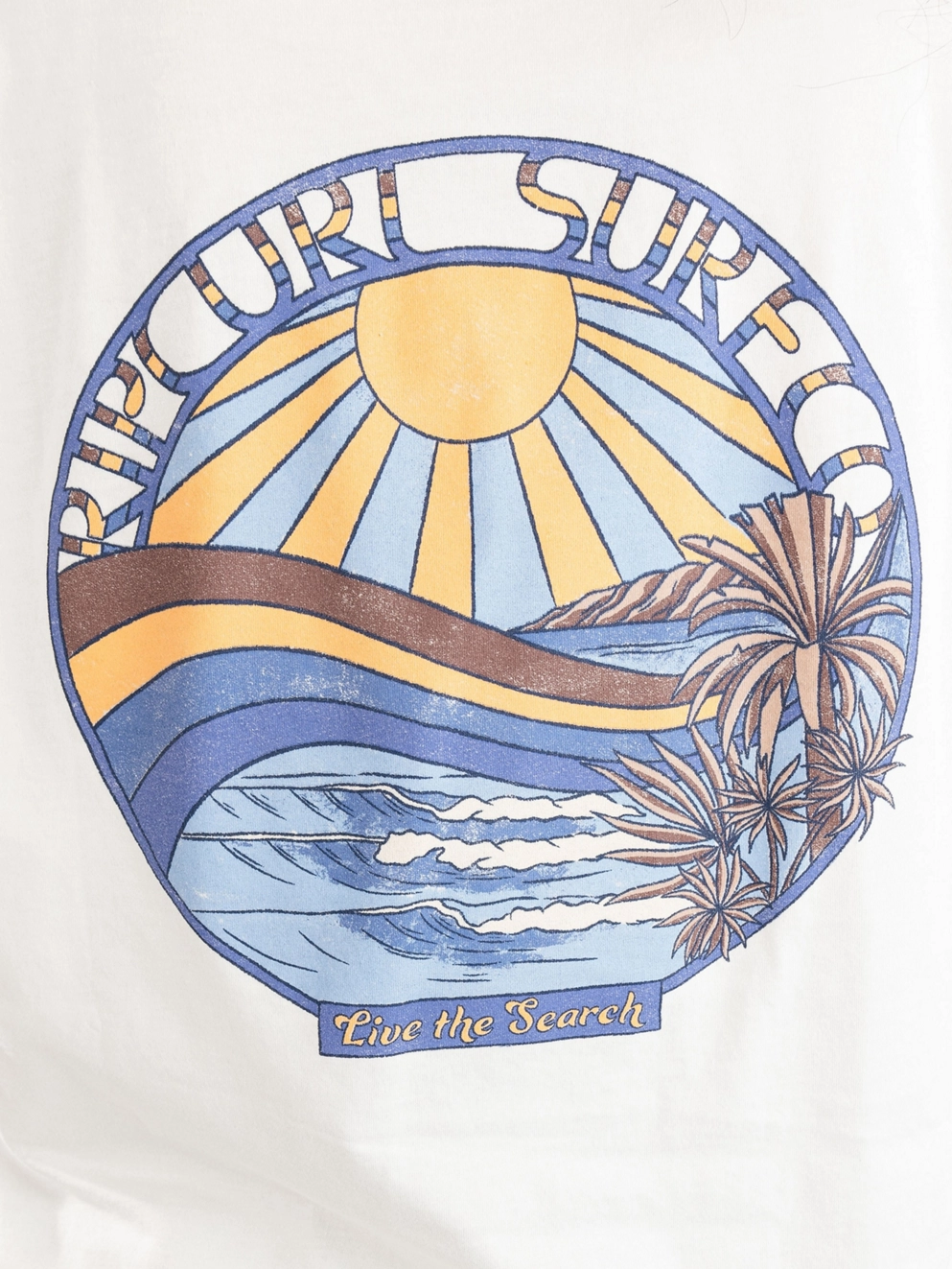 Rip Curl Sun & Sea Crop T-Shirt bone