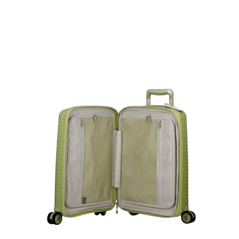 Valise cabine rigide extensible Évaé 55 cm Vert Clair