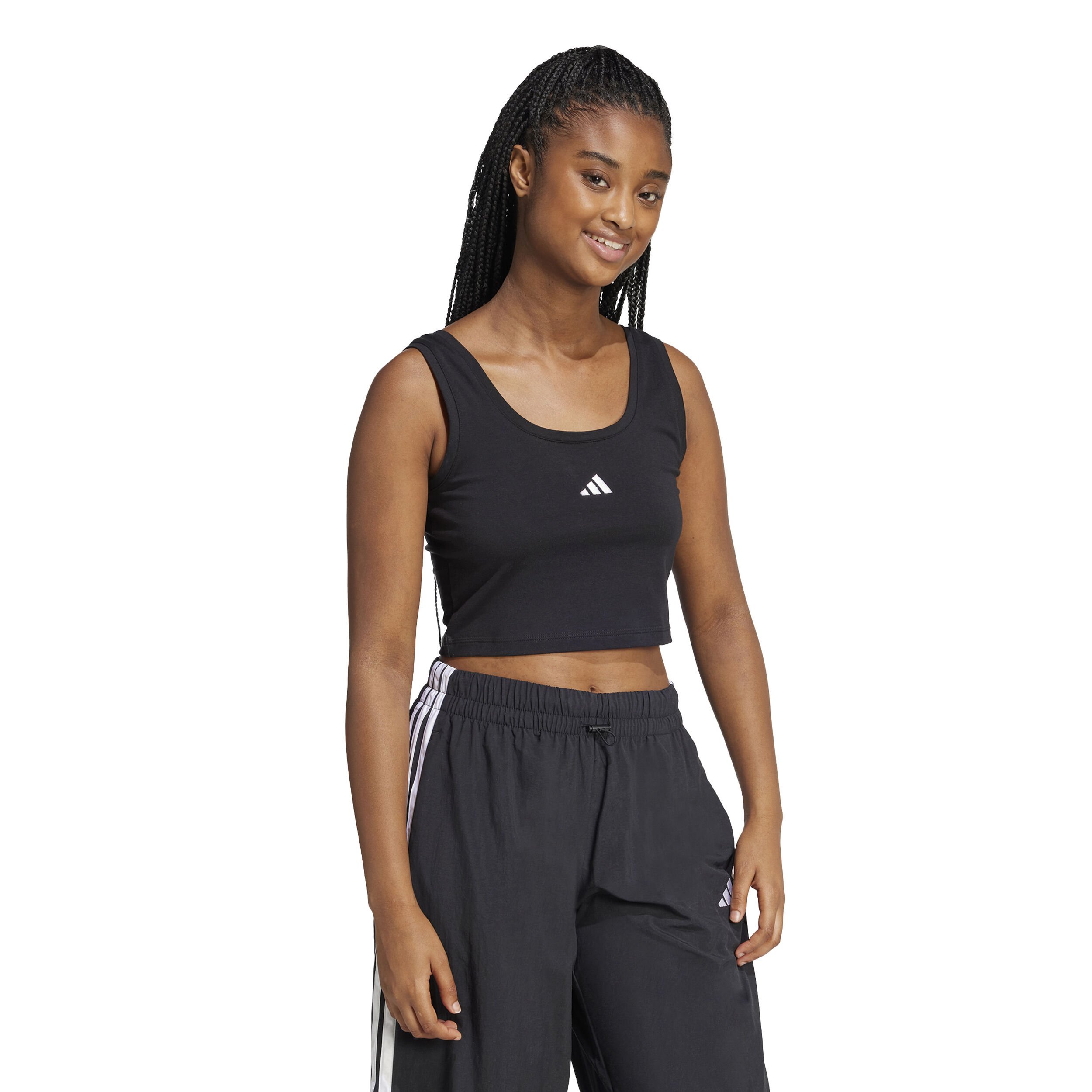 adidas Essentials Small Logo Débardeur Tank Top Femmes - Noir