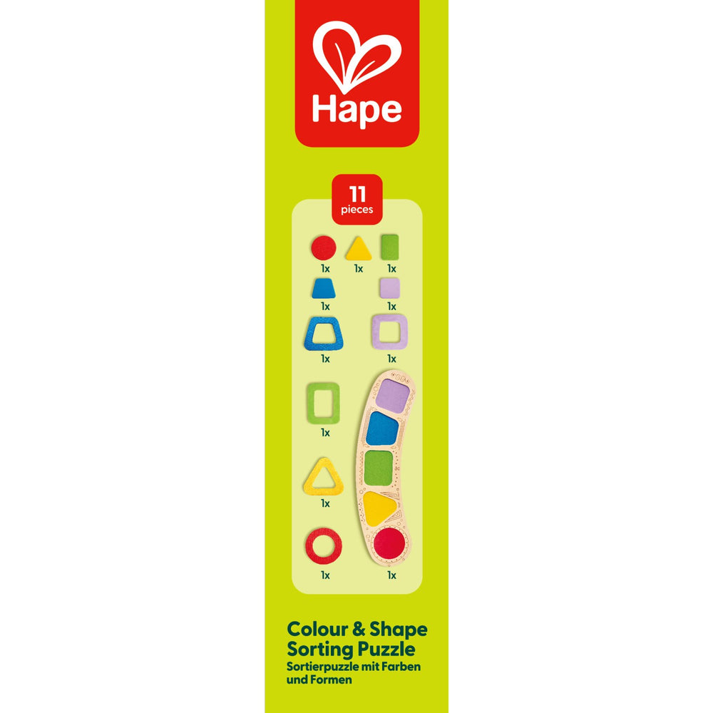 Køb Hape Formpuslespil Til Småbørn