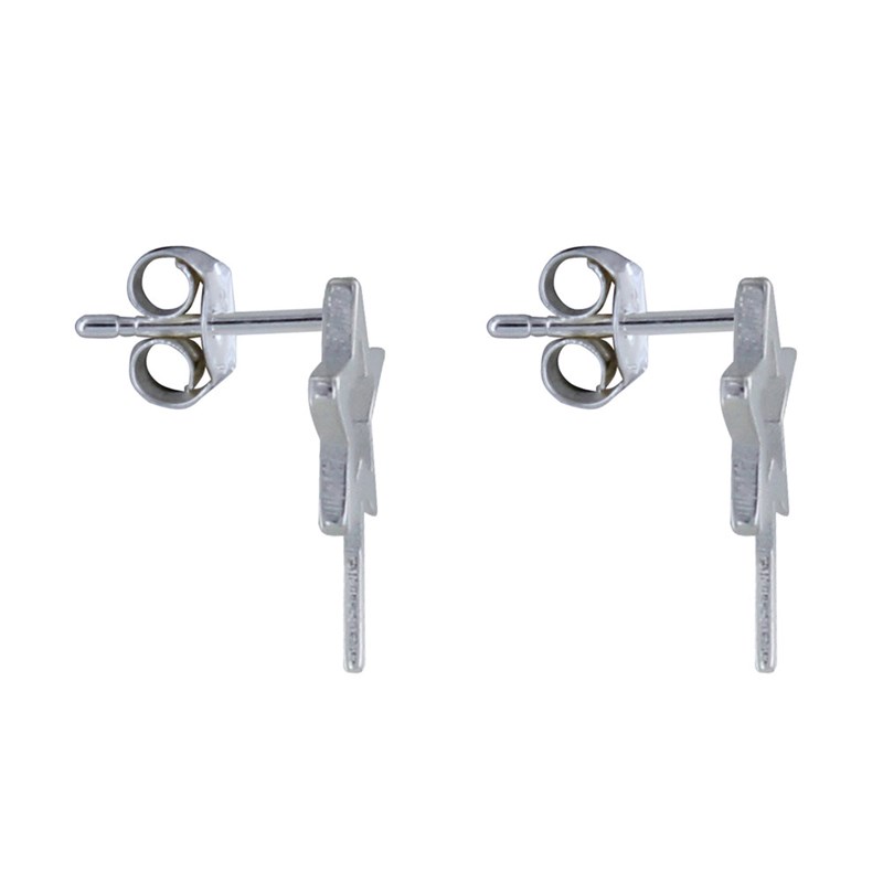 Boucles d'Oreilles Argent Etoiles Filantes