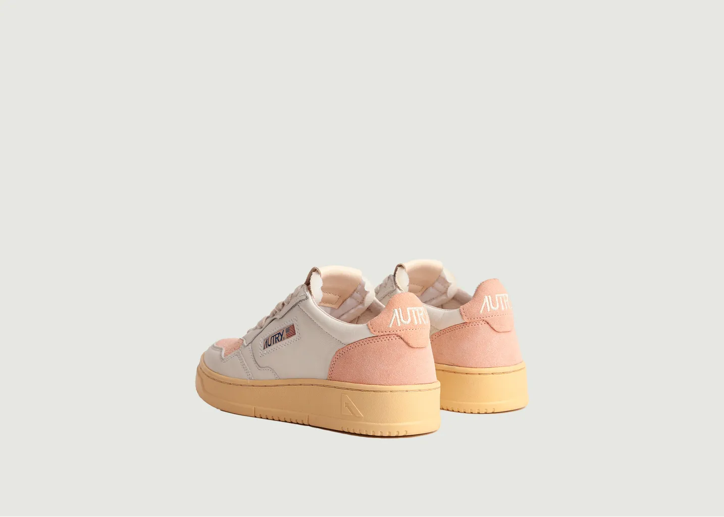 Baskets Medalist Low Daim et Cuir AUTRY