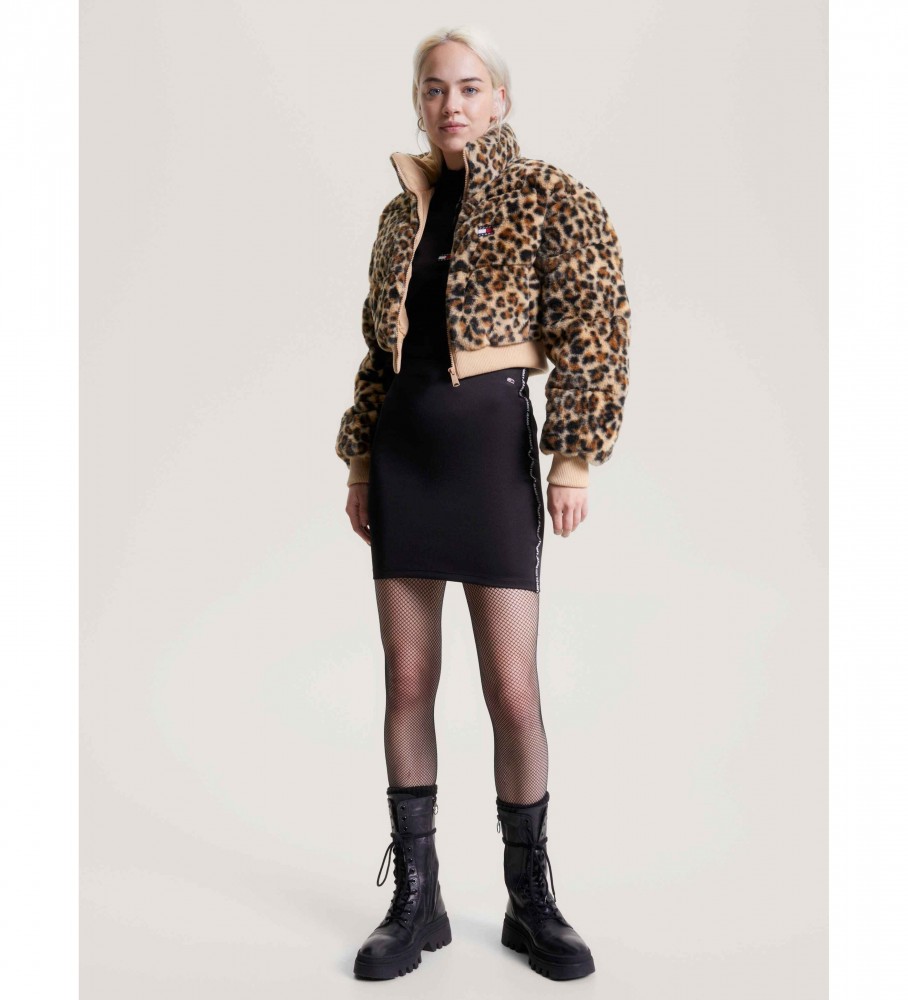Jaqueta Tommy Jeans Leo Faux bege