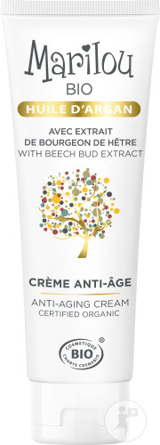 Marilou Bio Crème Anti-Âge À L'Huile D'Argan Bio Tube 50ml