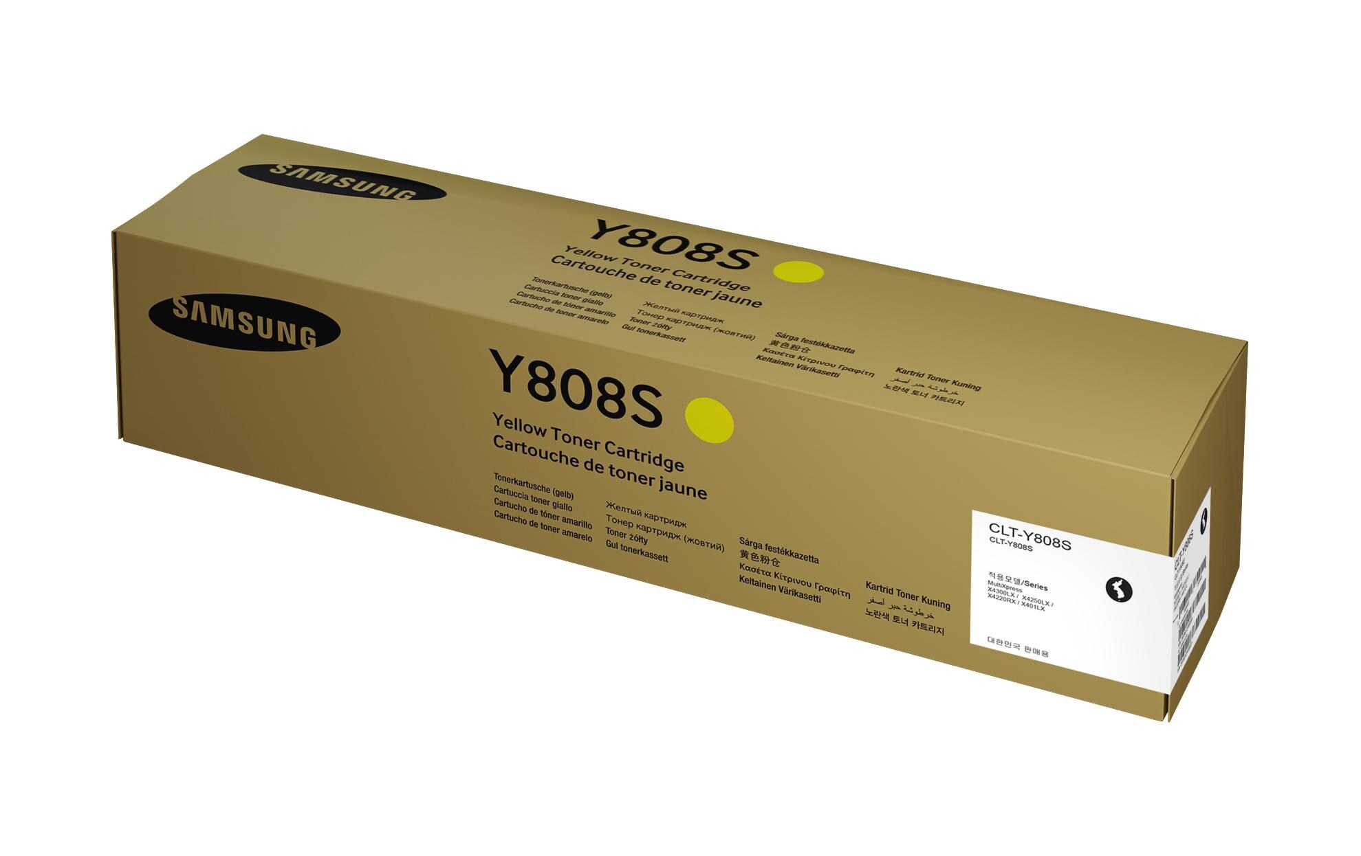Toner CLT-Y808S / SS735A Yellow<br>Toner, Yellow