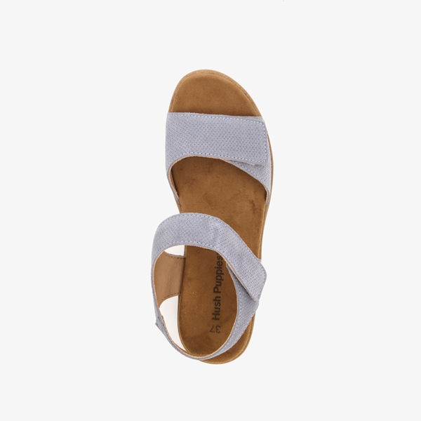 Hush Puppies dames sandalen lichtblauw