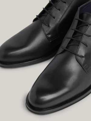 Botas de couro de cano baixo