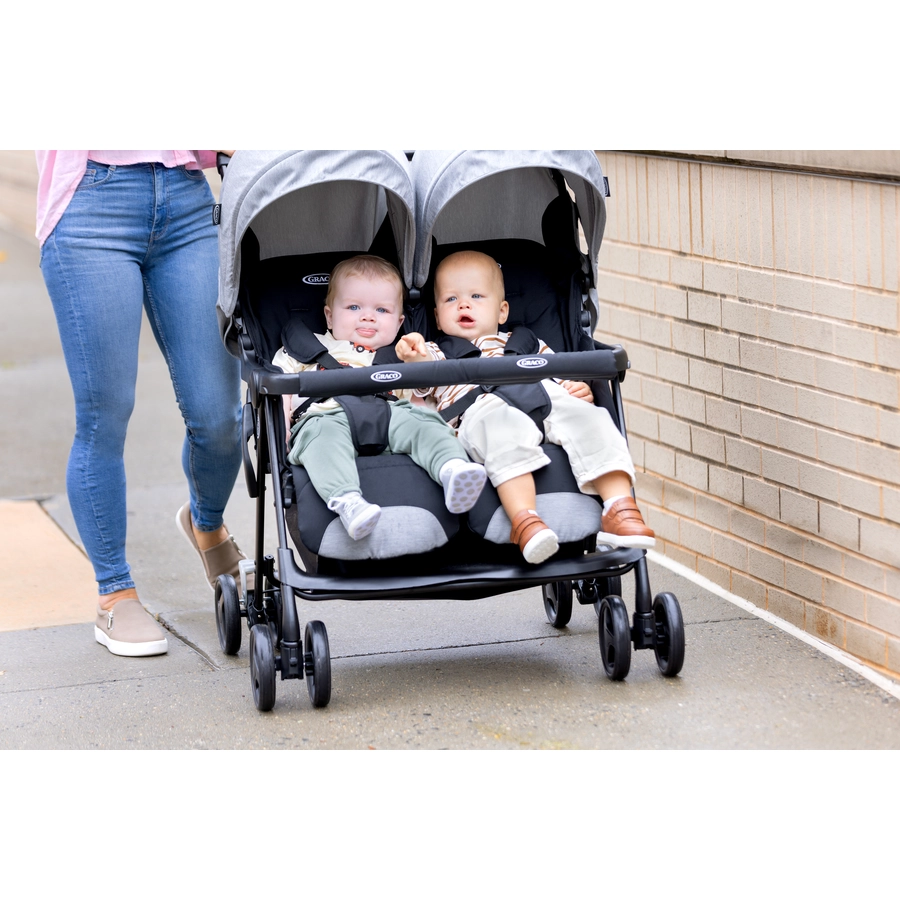 Graco Geschwisterkinderwagen Duorider Steeple Gray