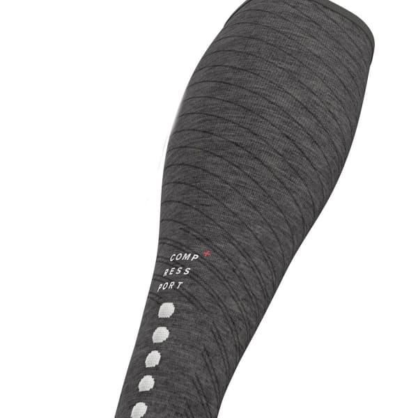 Chaussette compression COMPRESSPORT FULL SOCKS RECOVERY GREY MELANGE