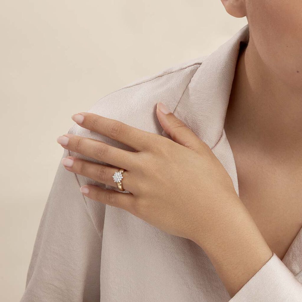 Bague Rasha Or Jaune Diamant